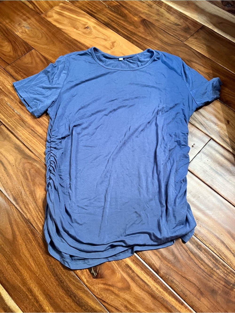 Women’s maternity blue size large t-shirt